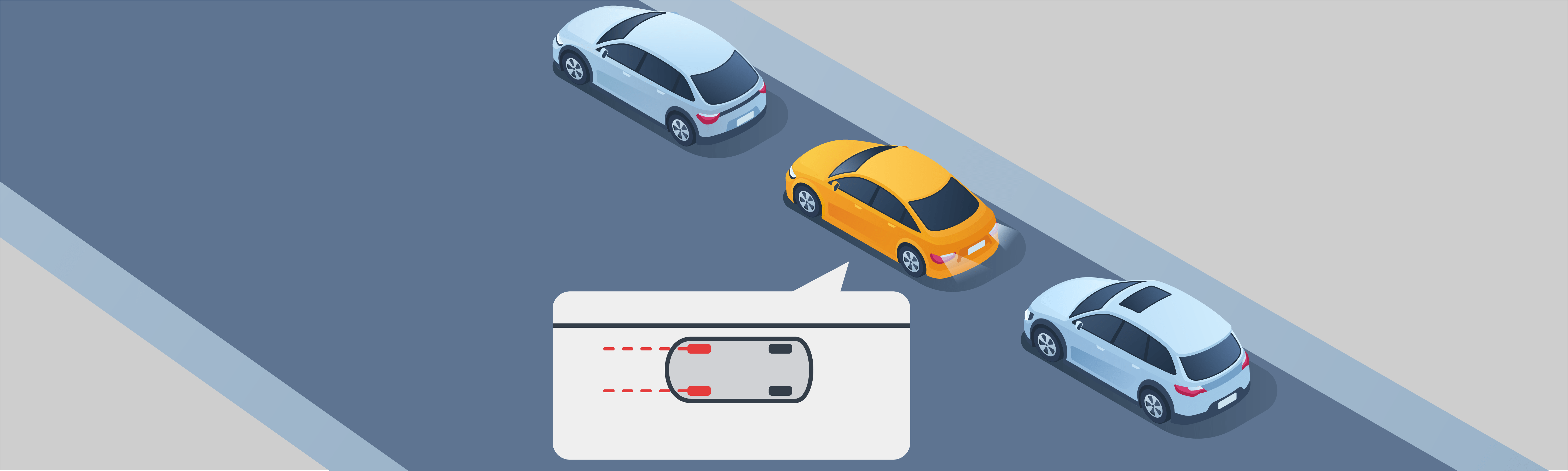 Parking - What must be your vehicle’s position once you’ve parked it in a parallel parking space?