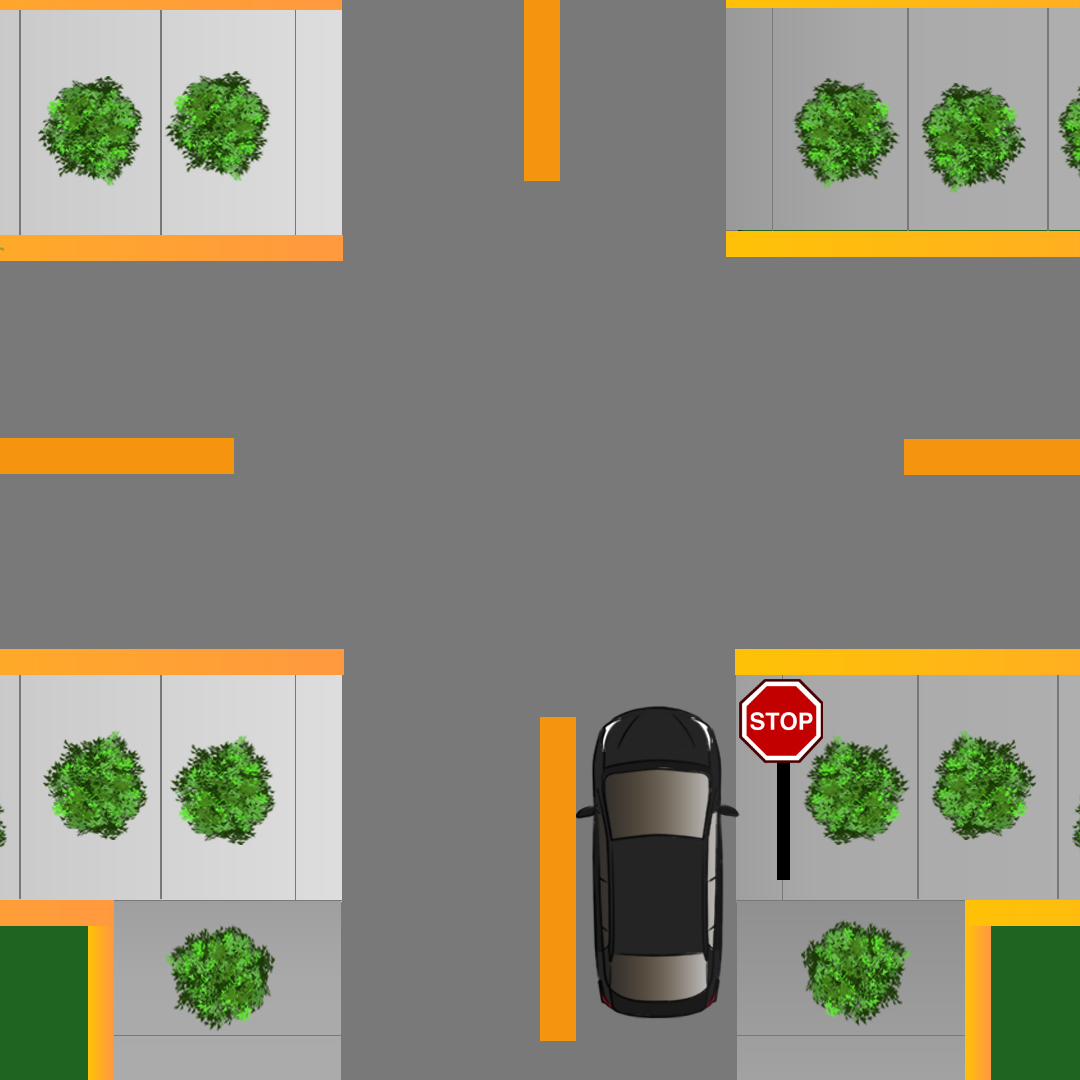 newfoundland-and-labrador car - Where should you stop at a crosswalk if there's no indication of where to stop?