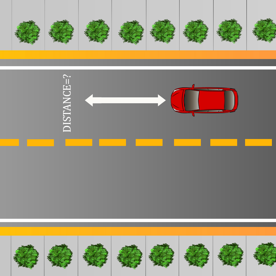 saskatchewan car - How much traveling distance should you be able to see in front of your while driving at night?