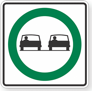 Traffic Signs - What does this sign mean?