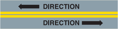 What does the solid yellow line mean? - What does the solid yellow line mean?