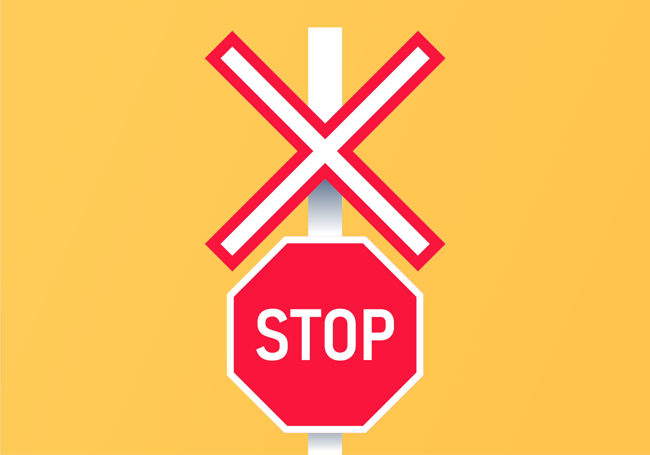 Sharing the Road - What does the following stop sign mean?