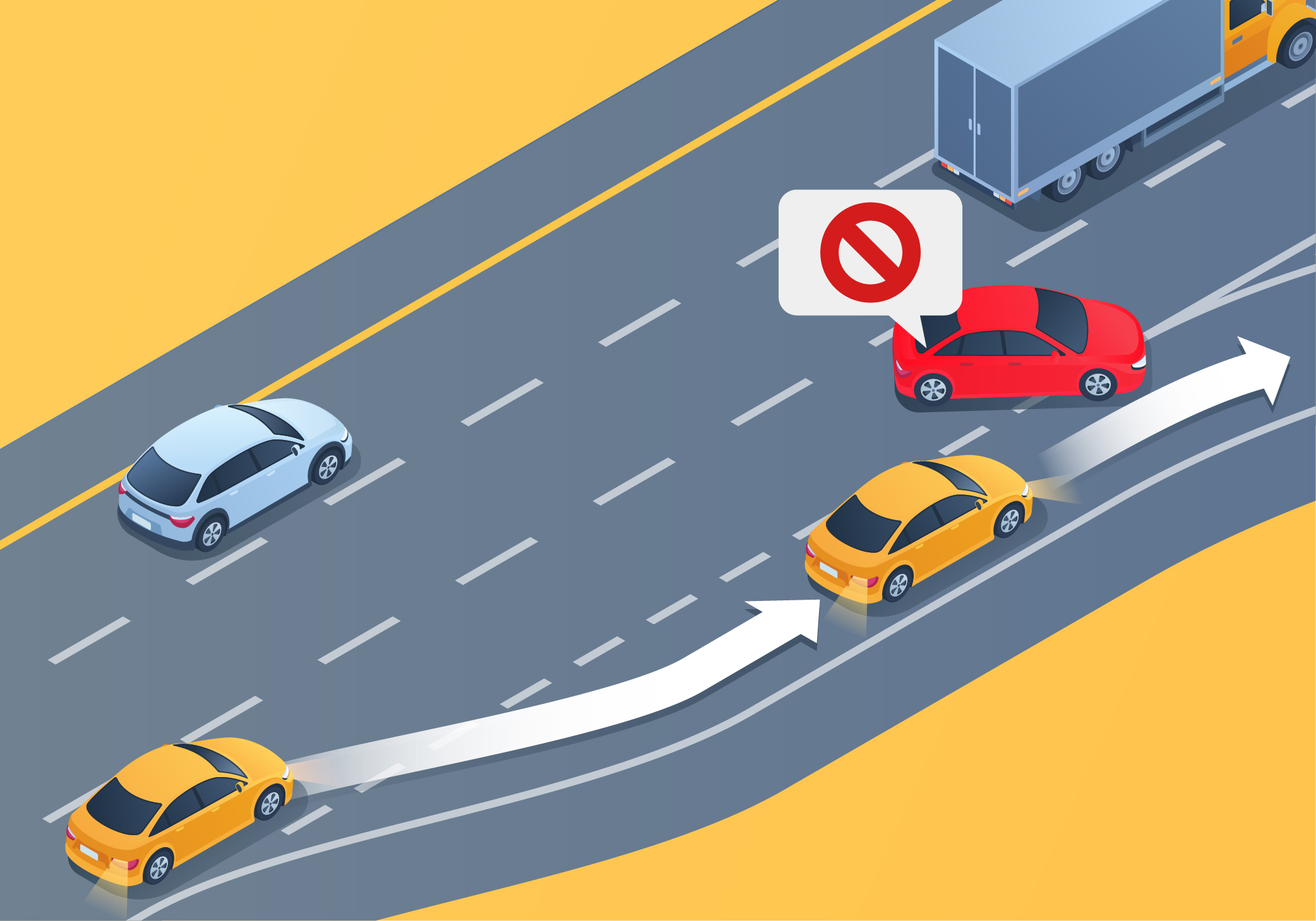 Freeway driving - What should you do when you miss a freeway exit?