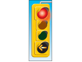 Traffic lights & pavement markings - What does this signal indicate?