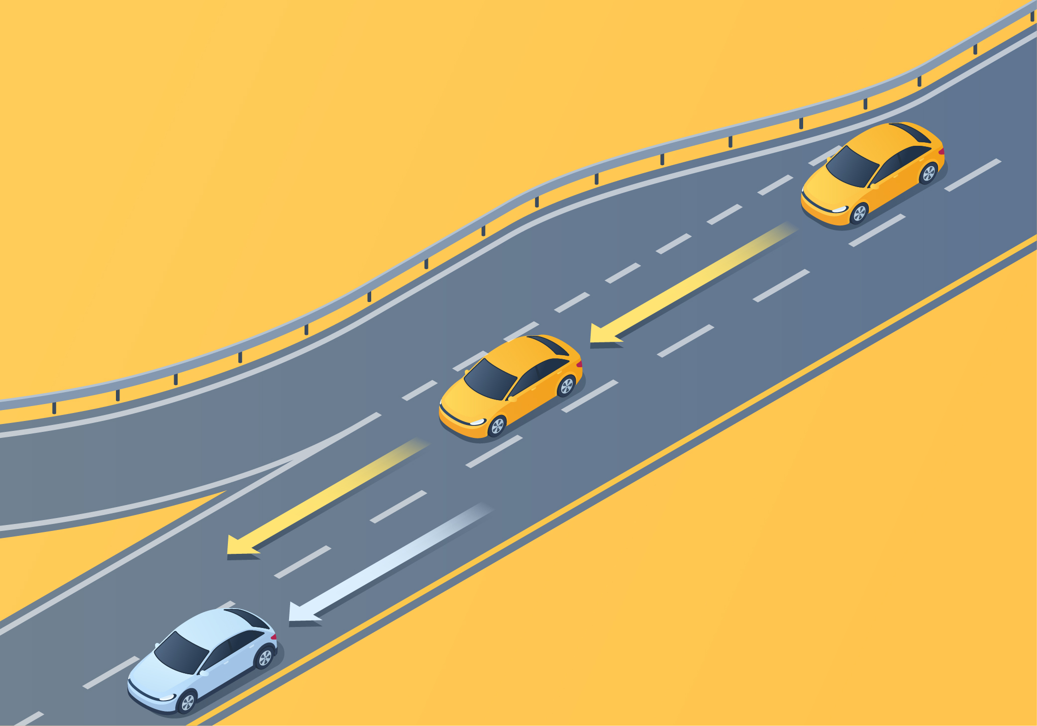 Traffic lights & pavement markings - What do continuity lines on your right indicate?