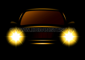 Test 4 - Apart from when it is dark out, when should you use your headlights?