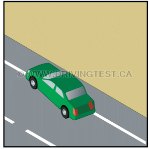 newfoundland-and-labrador car - What should you do if you drift or you're forced onto the shoulder of a road?