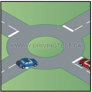 At what speed should you drive at a roundabout? - At what speed should you drive at a roundabout?