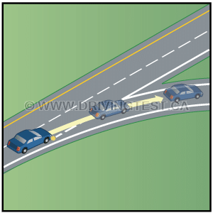 When should you start to decelerate while leaving a highway? - When should you start to decelerate while leaving a highway?