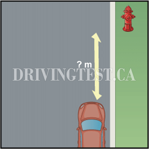 quebec car - How far away should you park from a fire hydrant?