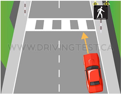 What minimum distance away from a pedestrian corridor do you have to park? - What minimum distance away from a pedestrian corridor do you have to park?