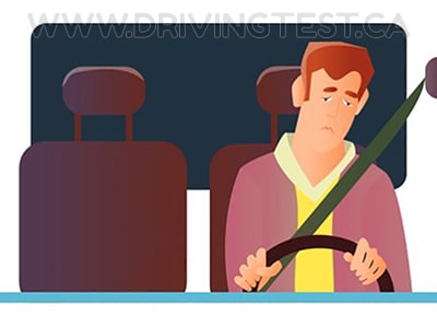 Test 4 - If you feel tired while driving, what should you do?