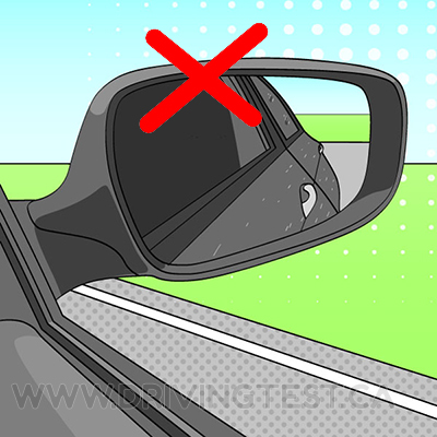 Driving Test Canada - Car Test 1 - How much can you be fined for if your vehicle doesn't have two rearview mirrors?