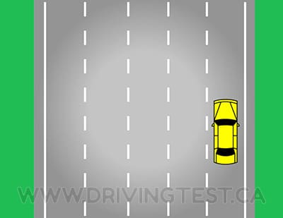 What lane should you use in normal driving conditions on a five lane highway? - What lane should you use in normal driving conditions on a five lane highway?