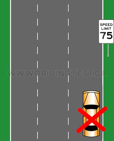 If the speed limit _______, you are prohibited from stopping or parking on any public roadway? - If the speed limit _______, you are prohibited from stopping or parking on any public roadway?