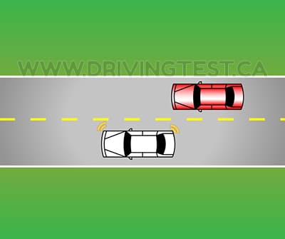 saskatchewan car - If you see someone attempting to pass you but misjudge the amount of time needed to complete the pass, what should you do?