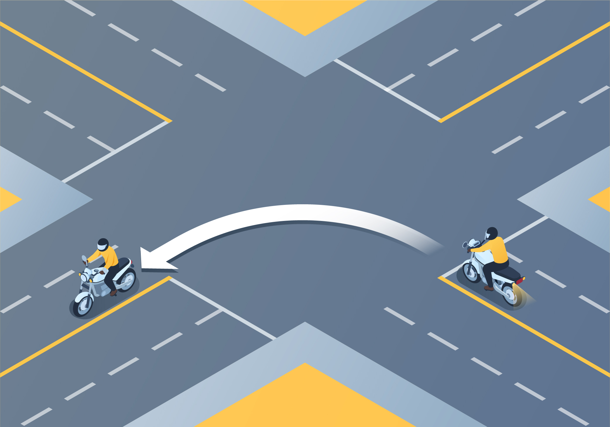 Keeping Control - How do you make a turn from the passing lane?